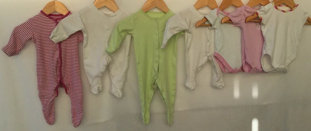 Baby Girls Bundle Of Clothing Age 0-3 Months George John Lewis Mothercare