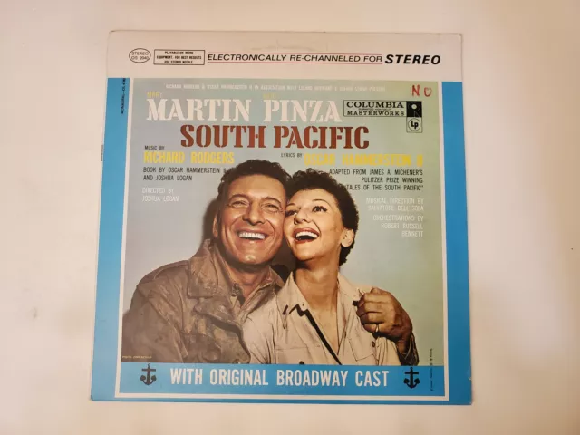 Mary Martin, Ezio Pinza, Rodgers & Hammerstein With "South Pacific" Original Br