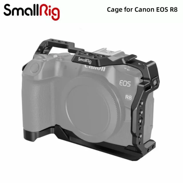 SmallRig EOS R8 Camera Cage for Canon EOS R8 Mirrorless Camera-4212