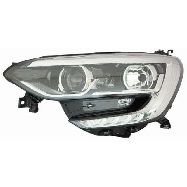 Phare Avant Droit électrique H7 + Moteur Noir Pour Renault Megane III CC 2008 - Neuf TYC