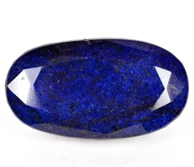 Huge Size 197.35 Ct Natural Madagascar Dark Blue Sapphire Oval Faceted Gemstone