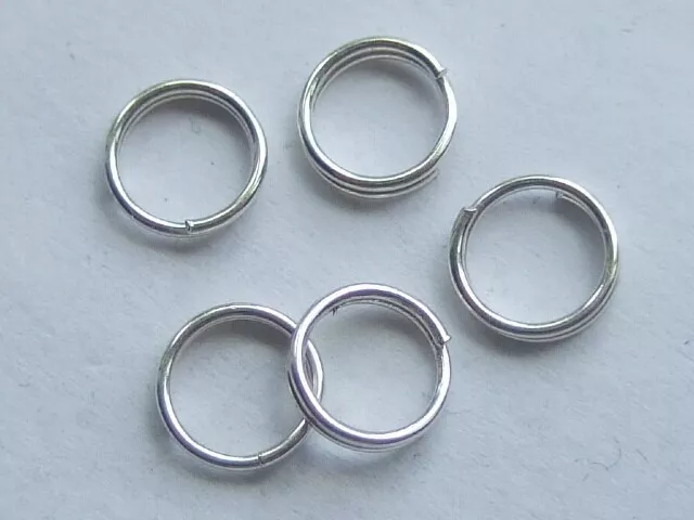 10 SPLIT RINGS FOR LINKS OF LONDON SWEETIE CHARM BRACELETS 7mm
