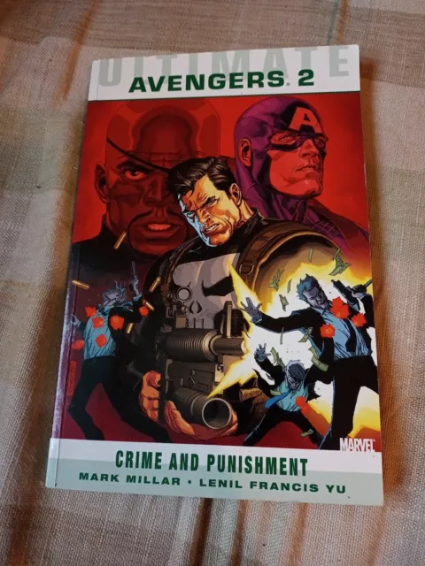 Ultimate Avengers 2: Crime And Punishment TPB Graphic Novel - Marvel Comics