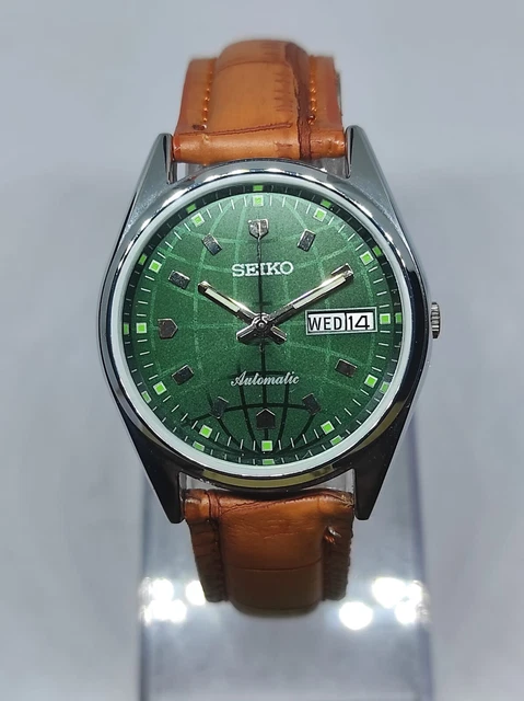 Lorus Orologio Automatico Uomo – RL421BX9 – Cassa E Bracciale In Acciaio, Quadrante Verde, Data - copertina