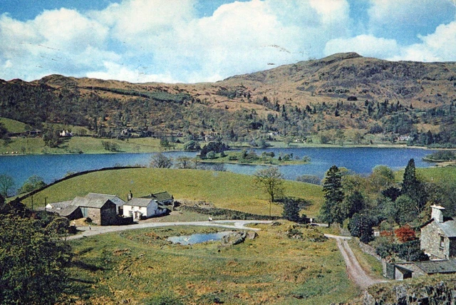 ENGLAND POSTCARD Grasmere Westmorland The Lake District Cumbria J Arthur Dixon