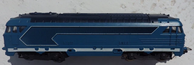 Lima échelle o motrice diesel sncf 67001 modélisée de manière