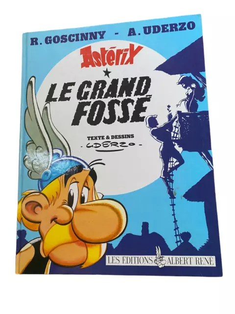 Ancien Livre Bande Dessinée Astérix Obelix Le Grand Fossé