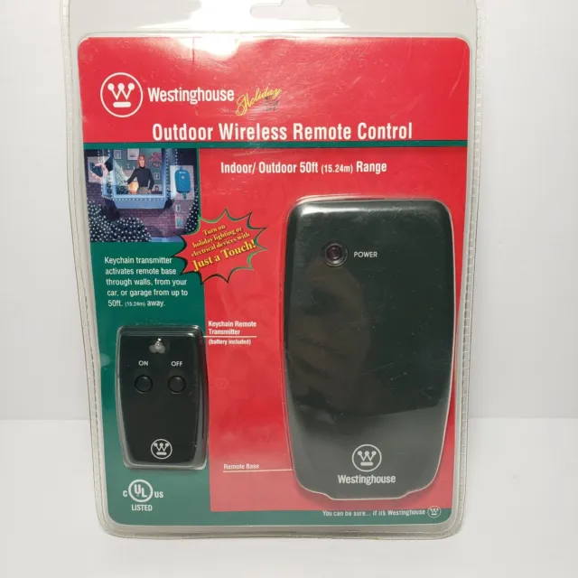 Westinghouse Indoor Wireless Remote System Plug 28064 100ft Range RF Switch