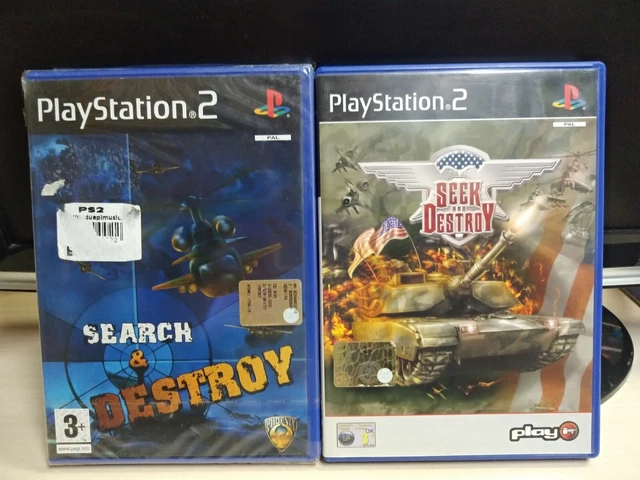 Search And Destroy Ps2 Ita sigillato + Seek And Destroy Ps2 Ita usato  leggere
