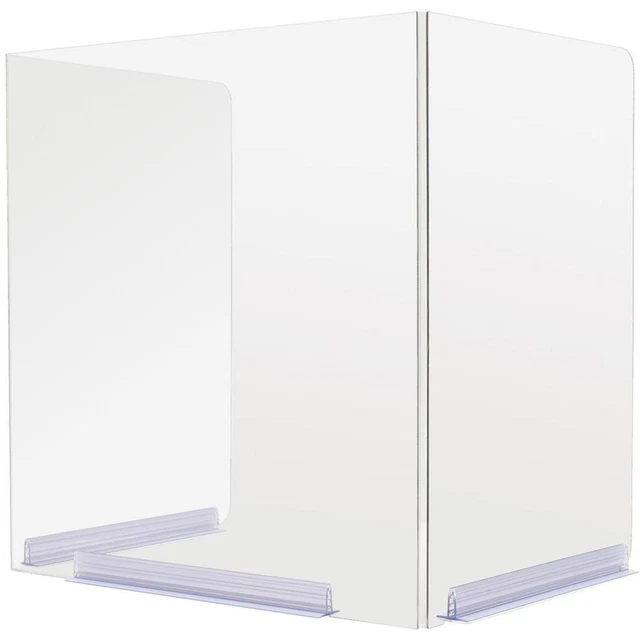 Deflecto Classroom Hinged-Edge Desktop Barrier (psb221624h)