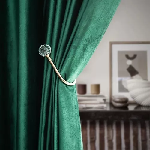 Luxury Nordic Euro Style Curtain for Velvet Curtain High-Shade Velvet Curtain