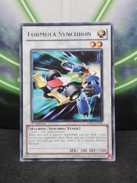Yugioh Formula Synchron STBL-EN041 Rare 1st Edition NM