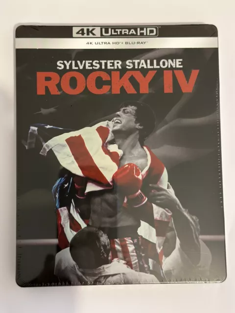 Combo Bluray 4k + Bluray ROCKY IV Steelbook Collector [Neuf sous Cellophane]