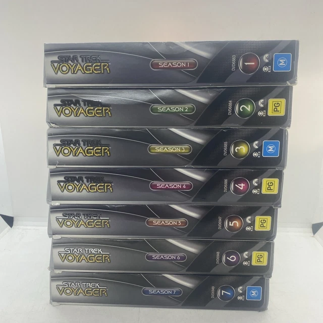 Star Trek Voyager The Complete Collection Season 1 - 7 DVD Region 4 Free Postage