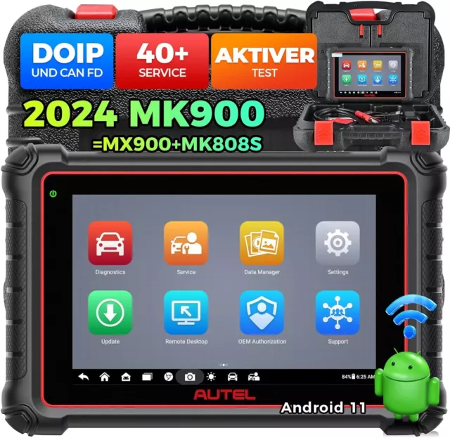 Autel MaxiCOM MK900 PRO 2024 Controllo Bidirezionale Aggiornato di MK808 MK808BT