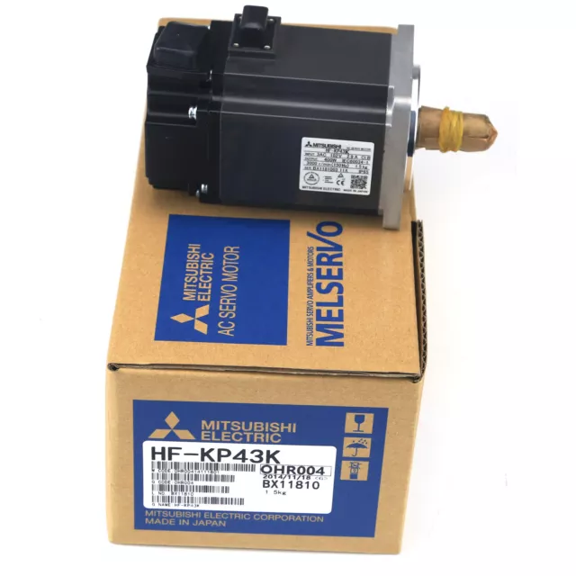 One Mitsubishi HF-KP43K HFKP43K Servo Motor New In Box Expedited Ship 2