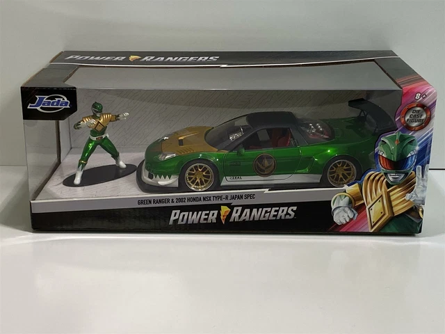 POWER RANGERS VERT Ranger Et 2002 Nissan Nsx Type R 1:24 Jada 31909 EUR ...