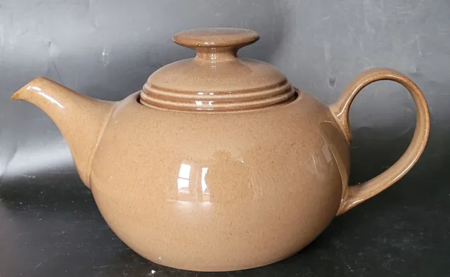 Denby Pampas teapot - unused - seconds, no backstamp - 2 pint