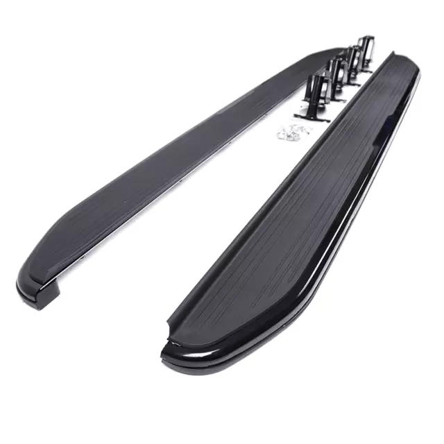 For Range Rover Evoque Dynamic Side Steps Running Board Aluminium OE Style Black 2