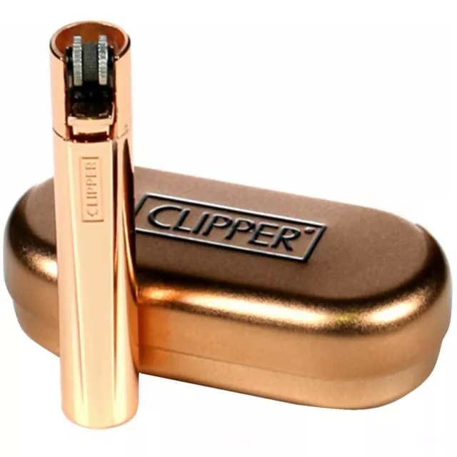 Briquet Clipper en métal Icy Rainbow - MajorSmoker