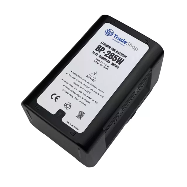 Akku 285Wh 20100mAh 14,4V für Sony DSR-600PL DVW-7 DVW-90 DXC-D35WS DXC-D50L