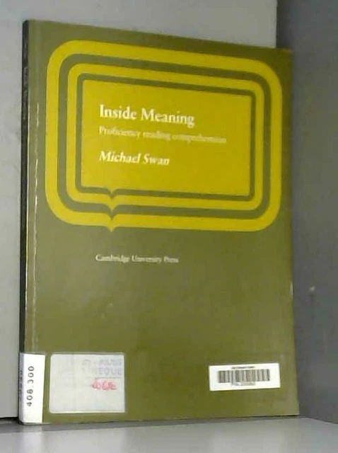 INSIDE MEANING STUDENT S Book Proficiency Reading Comprehension EUR 9 