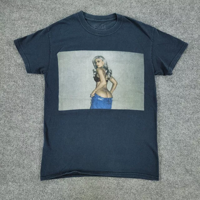 Kylie Jenner Shirt Men's Small Black Graphic Short Sleeve Photography Calabasas