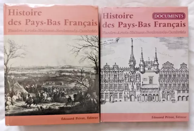 Histoire des Pays-Bas Français par Trenard 2/2 Flandre Artois Hainaut Cambrésis