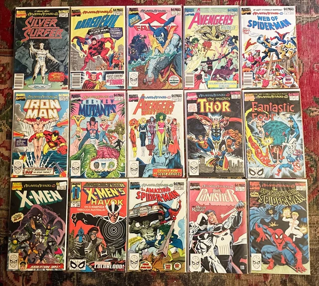 Marvel Comics Atlantis Attacks ENTIRE ANNUALS RUN 1989