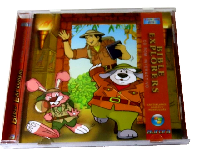 DVD exploring the Bible multi-language game (English, Spanish and Portuguese)