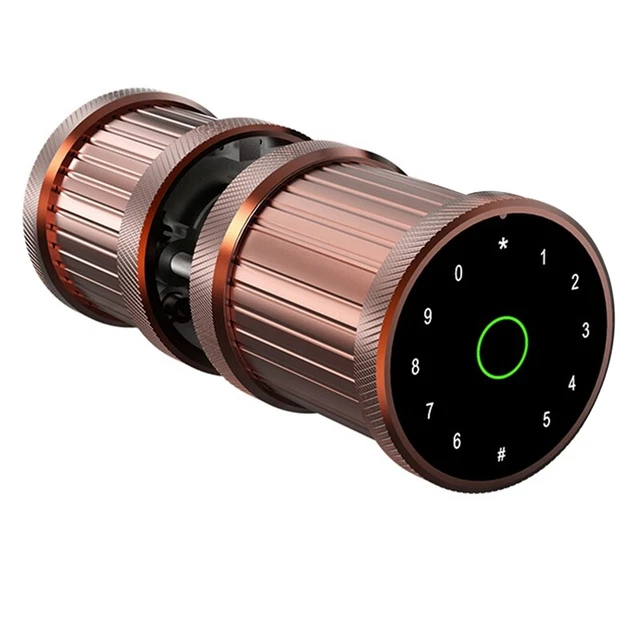 Tuya Cerradura Electrónica Huella Dactilar Biométrica Contraseña Digital I5A6