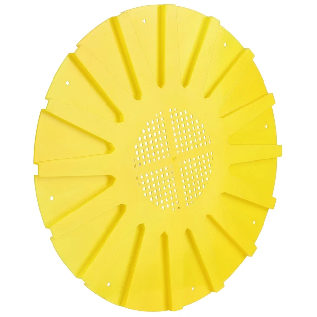 SD 3Pcs Beehive Boor Exit Disc 16 Way Round Anti‑Running Escape Plate Beekeeping