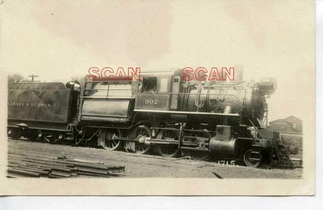 1F422 Rppc 1921 Delaware & Hudson Railroad 280 Camelback Loco 902 Wilkes Barre