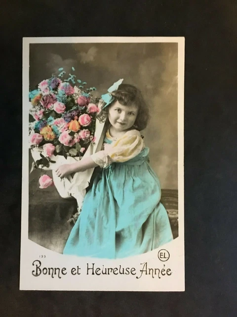 Carte Postale Ancienne Animée - BONNE ANNEE