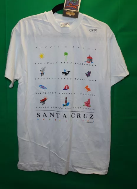 Santa Cruz 1991 LUKE-A-TUKE Expressions Vintage  Shirt Men's MEDIUM