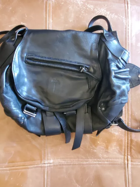 Jerome Dreyfuss Twee Crossbody Black Leather Bag