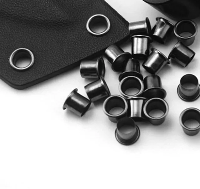10PCS Stainless Steel Sheath Eyelet Rivet Parts Set For Kydex Holsters e