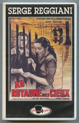 *Serge Reggiani Au royaume des cieux Julien Duvivier Photo argentique vintage 