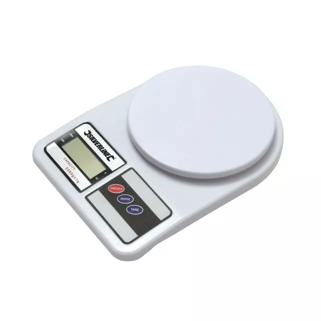 Silverline 5kg Digital Scales 651052