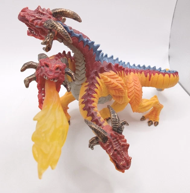 3 Headed Fire Dragon Fantasy Figure Safari Ltd Toys Animals MYTHOLOGY REALMS FIG