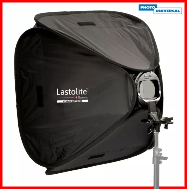 Lastolite Ezybox Hotshoe 38 X 38 Cm + Systemblitz Adapter Neu Händler Ll Ls2438