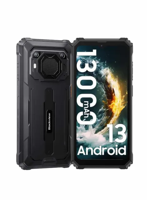 Blackview BV6200Pro Rugged Smartphone Android 13, 8GB RAM+128GB ROM/256GB Unlock