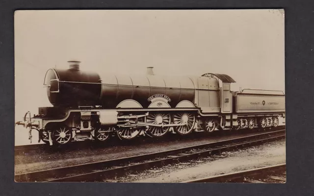 Railway GWR 111 The Great Bear pre1919 real photo PPC by Pouteau