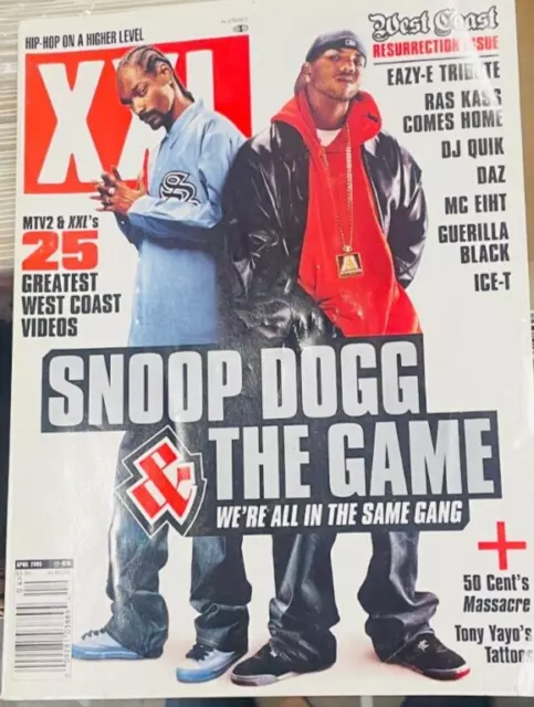 Snoop Dogg and The Game Revive West Coast Hip-Hop XXL April 2005 - XXL