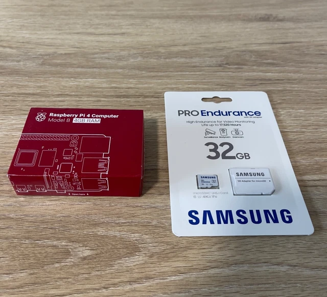 Raspberry Pi 4B Single Board Computer 4GB + Samsung 32GB SD Card (Brand New) Raspberry Pi 4B Single Board Computer 4GB + Samsung 32GB SD Card (Brand New)