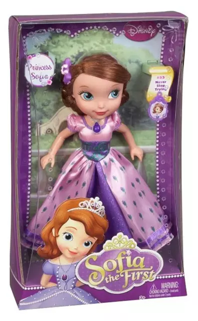 DISNEY SOFIA DIE ERSTE PRINZESSIN SOFIA 10" MODEPUPPE von MATTEL BRANDNEU!