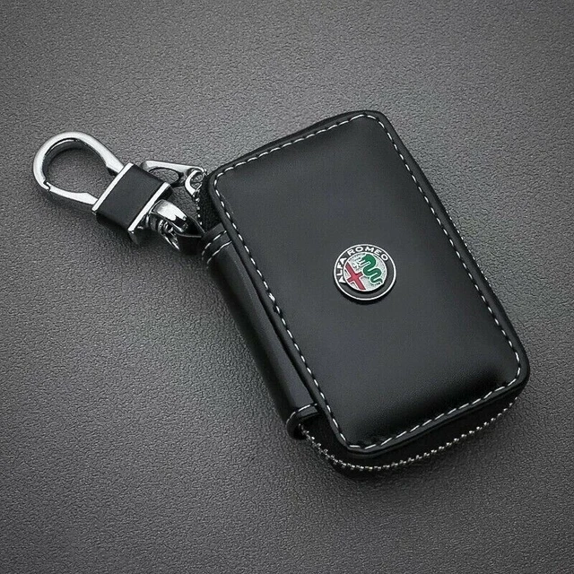 PORTACHIAVI ALFA ROMEO Cuoio GIULIA STELVIO GIULIETTA MITO 159 GTV EUR - Foto 2