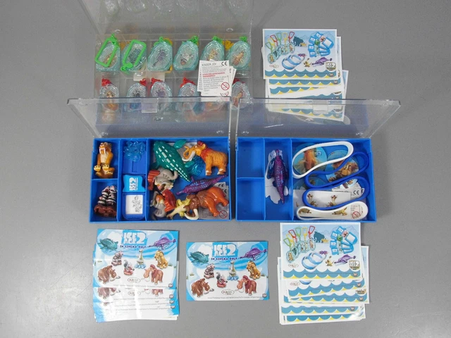 Hpf : Ghiaccio Age 2 - Set Completo + Tutti Giocattoli Con Varianti Bpz