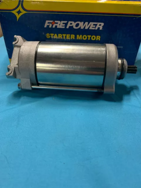 Like New Fire Power Starter Motor Silver For KTM, Kawasaki - 1985-2009