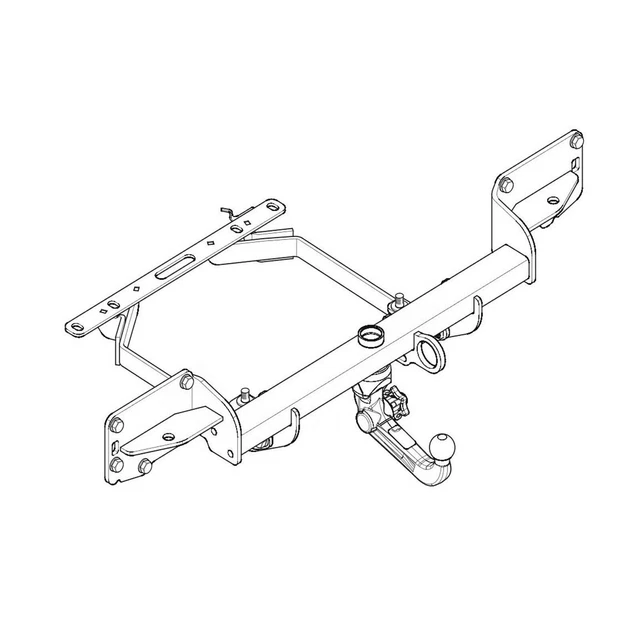Boule D'attelage WESTFALIA 903290601009 - Pour Remorque Détachable, Compatible Nombreuses Barres